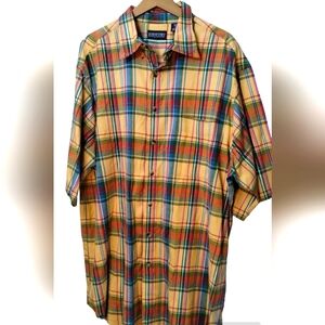 Vintage Lands' End Plaid Shirt